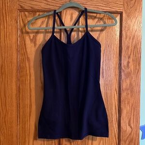 Lululemon Blue Racerback Tank